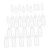 jojofuny 30Pcs Transparent Plastic Bottles with Pointed Mouth Multi Function Squeeze Bottles for Travel Sub Bottling and Liquid Dispensing Reusable and Leak Design view 1
