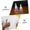 jojofuny 30Pcs Transparent Plastic Bottles with Pointed Mouth Multi Function Squeeze Bottles for Travel Sub Bottling and Liquid Dispensing Reusable and Leak Design view 4
