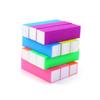 Beaupretty 12Pcs Eva Nail Buffing Blocks Manicure Polishing Files for Women Purple Green Pink Yellow Durable Nail Care Supplies for Salon Home Use view 4