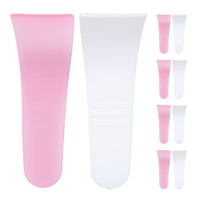 RiToEasysports Depilatory Cream Spatel Stick Beauty Tools for Hair Removal Wax Scraps, Household Authority Applicator, 10PCs (random color)