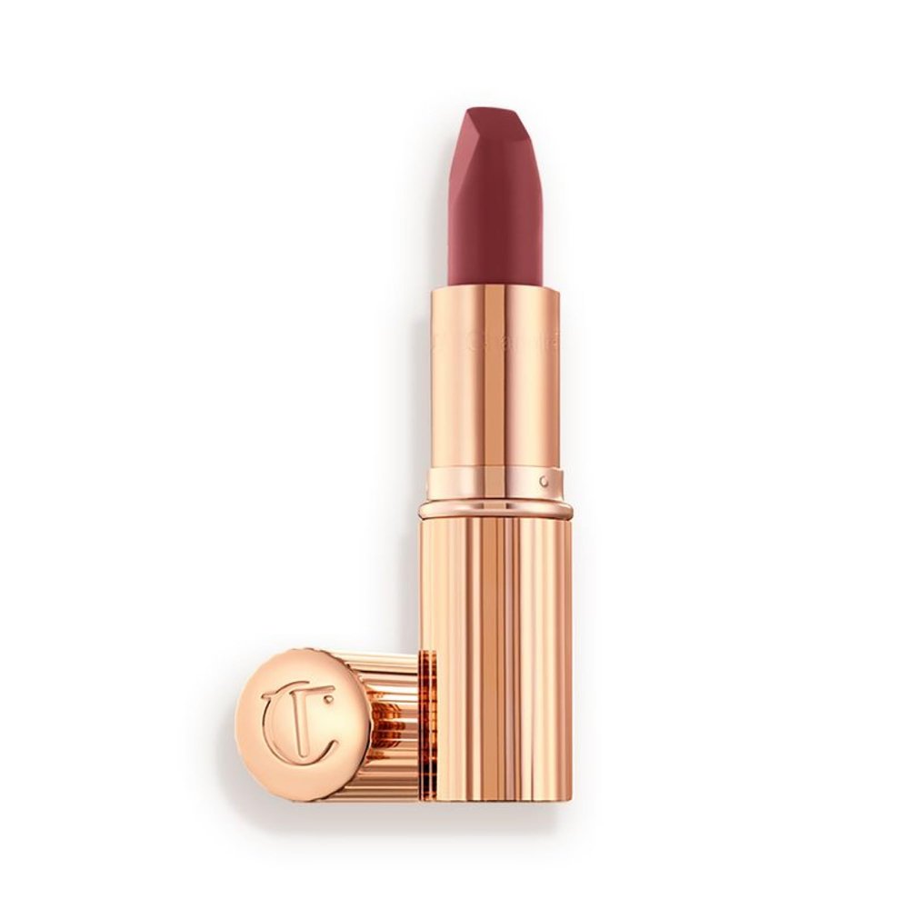 Charlotte Tilbury Matte Revolution Lipstick - Long Lasting, Matte Lipstick with Buildable Color & Lip-Loving Ingredients - Creamy, Easy to Blend Formula - M.I. Kiss (Bond Girl)