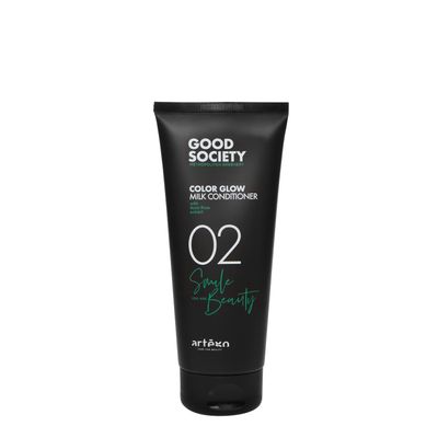 Artgo Good Society Color Glow Milk Conditioner (6.7 fl oz)  Lightweight Detangling Conditioner for Color-Treated Hair