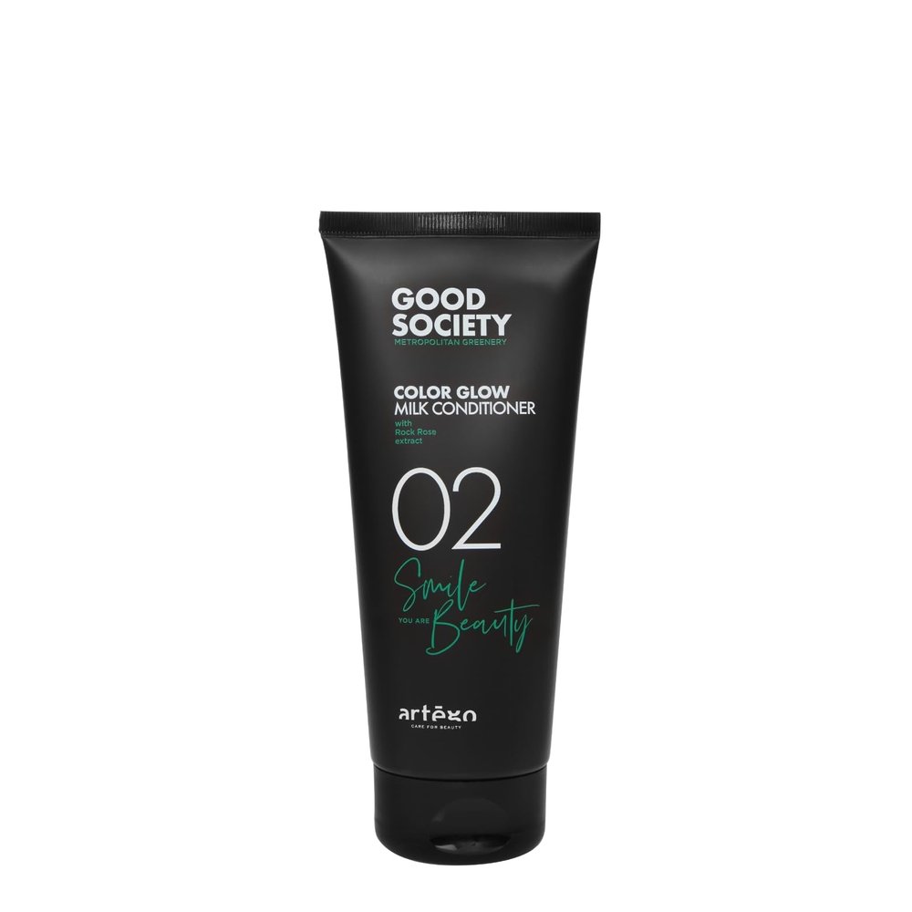 Artgo Good Society Color Glow Milk Conditioner (6.7 fl oz)  Lightweight Detangling Conditioner for Color-Treated Hair