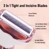 NinthAvenue Basics Bikini Trimmer for Women, and Body Hair Remover 5 in 1 Design LED Display USB Charging Multifunctional Electric Trimmers Ladies Razors Shaver Nose Face Leg Bikini Arm view 4