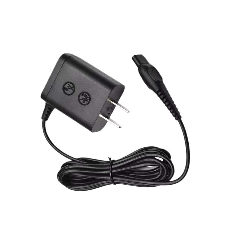 15V Charger Cord, Compatible For Philips, Electric Shaver Razor HQ8505 Power Cord, Compatible For Norelco, Series 3000 5000 6000 7000 9000 MG5950 MG7750(US Plug 1 PCS)
