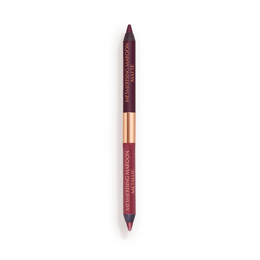 Charlotte Tilbury Magic Eyeliner - Waterproof Eyeliner Pencil with Matte & Metallic Finishes - Creamy, Blendable Formula with Up to 16HR Wear - Smudge & Humidity Proof - Mesmerizing Maroon