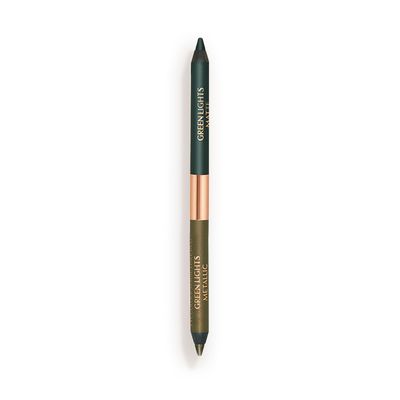Charlotte Tilbury Magic Eyeliner - Waterproof Eyeliner Pencil with Matte & Metallic Finishes - Creamy, Blendable Formula with Up to 16HR Wear - Smudge & Humidity Proof - Green Lights