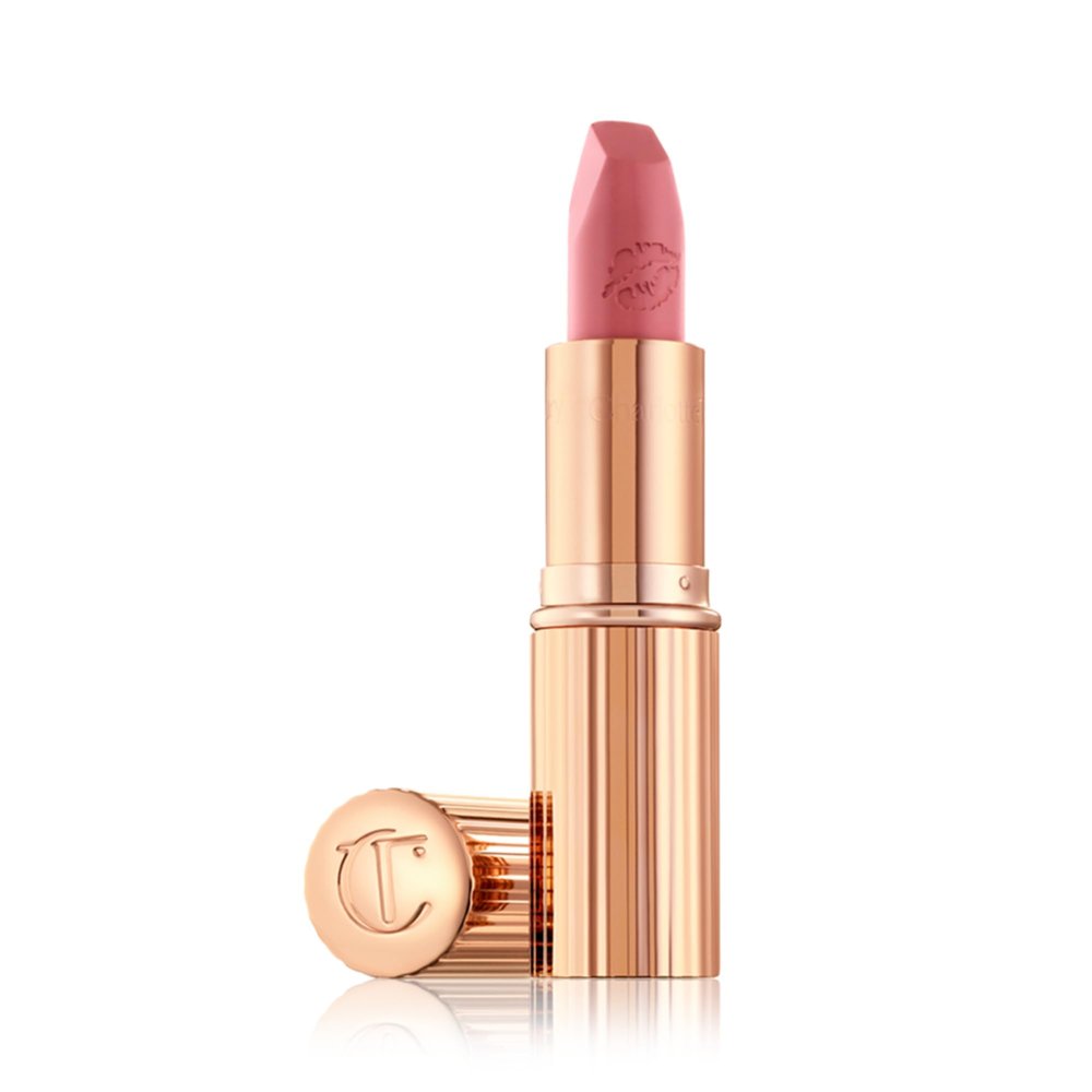 Charlotte Tilbury Hot Lips Lipstick - Hydrating, Long Lasting Lipstick with Orchid & Antioxidant Extracts - Buildable Satin Finish for Fuller-Looking Lips - Kidman's Kiss