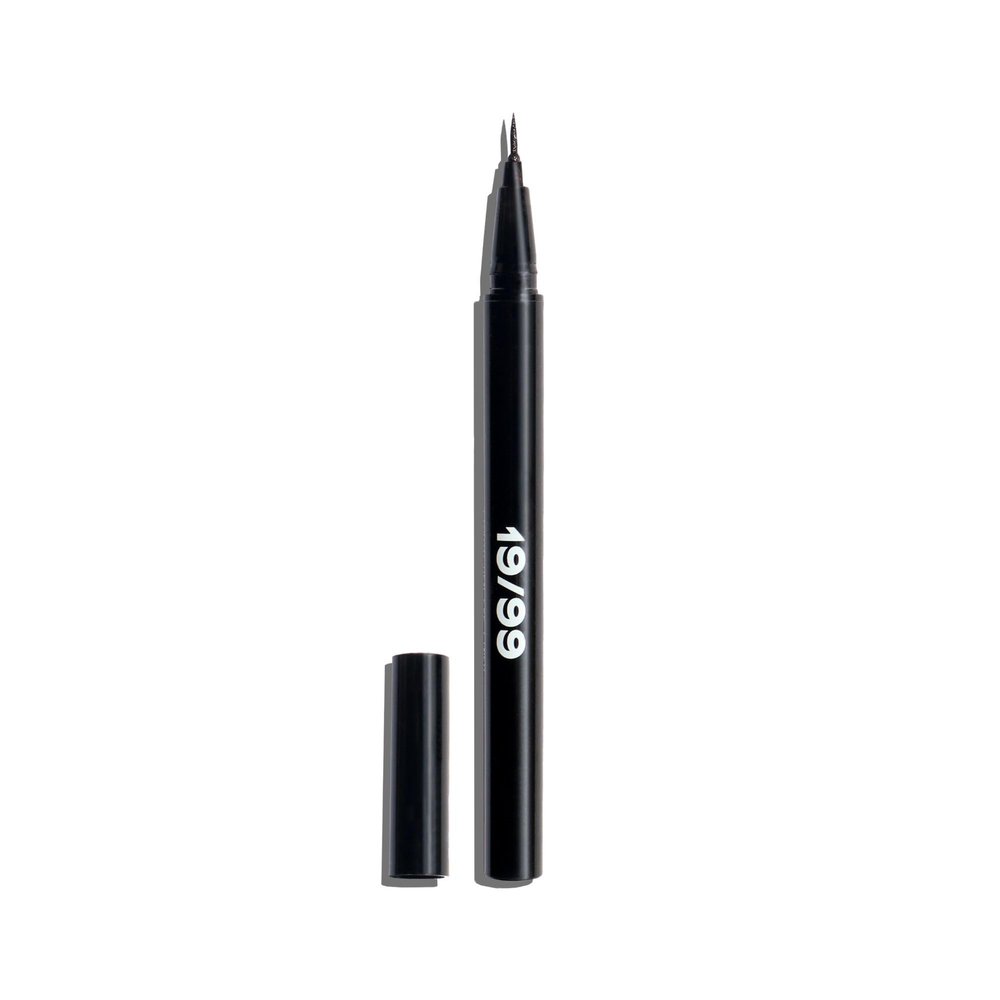 19/99 - Liquid Pen Eyeliner | Long-Wear, Effortless Precision | Cruelty-Free, Vegan, Responsible Beauty (Black, 0.6 mL)