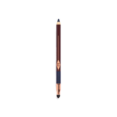 Charlotte Tilbury Rock 'N' Kohl Eyeliner Pencil - Waterproof Eyeliner with a Precision Smudger Tip - Infused with an Enhanced Kajal Formula for Sultry, Smokey Eyes - Sapphire Nights