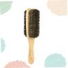 DEARMAMY 1Pc Large Men's Beard Cleaning Comb Dual Sided Brush for Hairdressing and Straightening Portable Grooming Tool for Bearded Men for Him view 4
