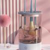 Electric Makeup Brush Cleaner, Automatic Cosmetic Brush Cleaning Machine, USB Rechargeable, Portable view 2