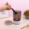 Electric Makeup Brush Cleaner, Automatic Cosmetic Brush Cleaning Machine, USB Rechargeable, Portable view 4