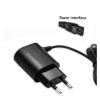 2-Prong Charger EU Plug 15V 5.4W Power Adapter, Compatible For Philips, Shaver HQ8505 6070 6071 6073 6075 7350 8870 9080 RQ1290 PT730 AT891(1pc) view 2