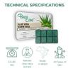 Brazcare Hard Wax Aloe Vera Tablets 1KG (2.2LBS) - Brazilian Professional Wax for Hair Removal - Low Temperature Painless Wax - Natural Aloe Extract for All Skin Types view 2