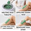Brazcare Hard Wax Aloe Vera Tablets 1KG (2.2LBS) - Brazilian Professional Wax for Hair Removal - Low Temperature Painless Wax - Natural Aloe Extract for All Skin Types view 3
