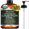 Ella & Eden Organic Castor Oil 16 Oz & Organic Rosemary Oil 4 Oz | for Hair Growth, Face, Skin | Cold-Pressed, Unrefined, USDA Certified, Hexane-Free, 100% Pure view 2