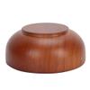 WiseZythum Wooden Shaving Brush Bowl Professional Barber Tool for Organizing Shaving Accessories, Durable Rubber Wood Construction, Easy to Clean and Carry view 2