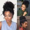 Ahaisy 30 Inch Lace Front Wigs Human Hair Hidden Strap 360 Deep Wave Lace Front GluelessWigs Human Hair Pre Plucked Full Transparent Lace Frontal Wigs for Black Women with Natural Hairline view 2