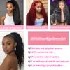 Ahaisy 30 Inch Lace Front Wigs Human Hair Hidden Strap 360 Deep Wave Lace Front GluelessWigs Human Hair Pre Plucked Full Transparent Lace Frontal Wigs for Black Women with Natural Hairline view 3