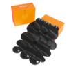 Misstoo 15A Cambodian Body Wave Bundles, 3 Bundles 10 10 10 Inch, Ultra Thin Double Drawn Sew In Weft, Unprocessed Raw Virgin Real Human Hair Extensions, Cuticle Aligned, Triple Lifespan, Reusable view 1