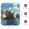 Lovely Sea Otter Print Hair Cutting Cape Anti-Static Professional Hairdressing Salon Capes Lightweight Barber Cape For Professional Stylists And Home Use 47.6 X 40.5 Inches view 2