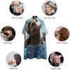 Lovely Sea Otter Print Hair Cutting Cape Anti-Static Professional Hairdressing Salon Capes Lightweight Barber Cape For Professional Stylists And Home Use 47.6 X 40.5 Inches view 3