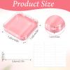 24pcs Press On Nails Packaging Boxes with Double Sided Adhesive Nails Tape Acrylic Press On Nailes Storage Box in 4 Colors Artificial Nail Display Box for Presses on Nail Business Nailes Art Nai view 2