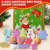 Christmas Advent Calendar 2025 Bath Bombs Gifts for Kids - 12PCS Surprising Bubble Bath Bombs Inside, Countdown Calendar Christmas Stuff Gifts for Girls, Women, Boys view 2