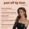 TALINZEN lip stain peel off,beauty-waterproof,transfer-proof and smudge-proof,makeup for all occasions,perfect for everyone (#01,0.12floz/3.5ml e) view 3