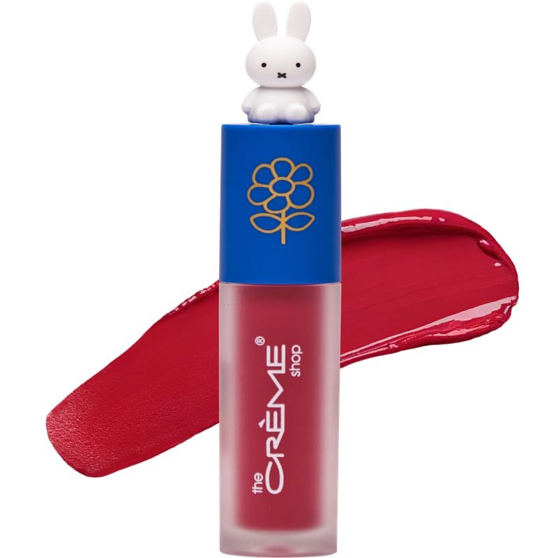 The Crme Shop Miffy Lip Stain, Glossy Finish, Long Wear, Formulated with Jojoba Oil, Sunflower Oil to hydrate, soothe, and moisturize lips, Korean formula - (Luscious Lychee)