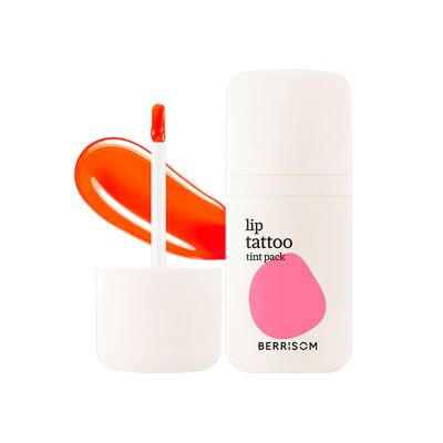 Berrisom Lip Tattoo Tint Pack 6g  Waterproof PeelOff Lip Stain, SmudgeResistant & LongLasting Color, Hydrating LowIrritation Formula, 5 Colors (Berry Pink)