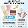 16 Pack Silicone Bottle Cover,Travel Essential for Women Men,Cruise Ship Essentials 2025,Beach Vacation Essentials,Travel Size Toiletries,Airplane Travels Accessories Elastic Sleeves,Leak Proofing view 2