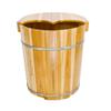 40cm Wooden Pedicure Basin Foot Bath Barrel - Health Care Gift for Middle-Aged & Elderly, Relaxing Foot Tub with Age Beads, Spa Quality Foot Care at Home view 1