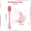 2 Pack Blackhead Remover Tool Set, 2 in 1 Face Pore Scrubber for Nose Blackhead Remover- Gental Mask Applicator for Men Women Deep Cleansing view 2