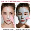 2 Pack Blackhead Remover Tool Set, 2 in 1 Face Pore Scrubber for Nose Blackhead Remover- Gental Mask Applicator for Men Women Deep Cleansing view 3