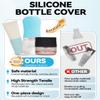16 Pack Silicone Bottle Cover,Travel Essential for Women Men,Cruise Ship Essentials 2025,Beach Vacation Essentials,Travel Size Toiletries,Airplane Travels Accessories Elastic Sleeves,Leak Proofing view 2