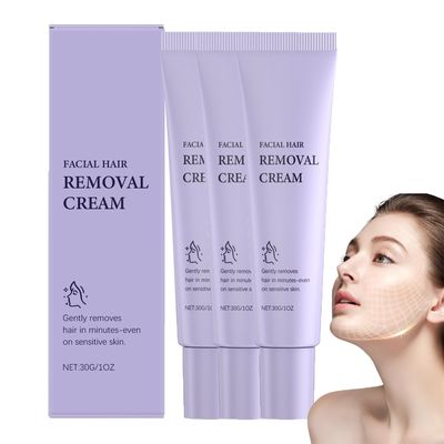 Calmtion Facial Hair Removal - Hair-Free Skin In 5 Minutes, Gentle And Painless Facial Cream, Calmtion Silk Smooth Cream Hair Removal, Quick Flawless (3)
