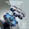Head Shavers for Bald Men: Upgraded Detachable Head Shaver - IPX7 Waterproof Wet or Dry Electric Razor for Men - 7D LED Display Rechargeable Shaving Grooming Kit with Type-C Charge view 3