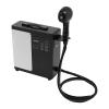 DNYSYSJ 1250W Professional Hair Steamer with Digital Display, Steamer Hair5-Level Nano Mist, Hot Mist Hair Steamer 500ml Tank for Salon/Home Hair Treatment, Portable & Adjustable (Black/White) view 1