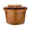 WXLYJXUE Foot Bath Foot Tub Wooden Barrel Foot Spa Foot Tub for Soaking Wood Foot Bath Bucket for Pedicure Foot Soak Basin view 1