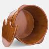 WXLYJXUE Foot Bath Foot Tub Wooden Barrel Foot Spa Foot Tub for Soaking Wood Foot Bath Bucket for Pedicure Foot Soak Basin view 4
