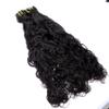 Real Human Hair Bundles Natural Wave 12A Remy Brazilian Hair 100% Unprocessed Virgin Human Hair Extensions Water Weave Natural Color for Women (Black, 10 Inch) view 1