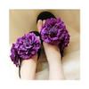 6 Pcs Peony Flower Hair Clips, 4.3 Inch Large Bohemia Peony Flowers Hairpin, Blue Peonies Floral Hair Pins Flower Brooch Hair Accessories for Women(Lime Green) view 3