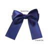 5Pcs Hair Bows for Women Girls Burgundy Bow Hair Clips with Tails Silky Satin Bow Hair Clip Big Bowknow Barrettes Hair Accessories for Women(Burgundy) view 2