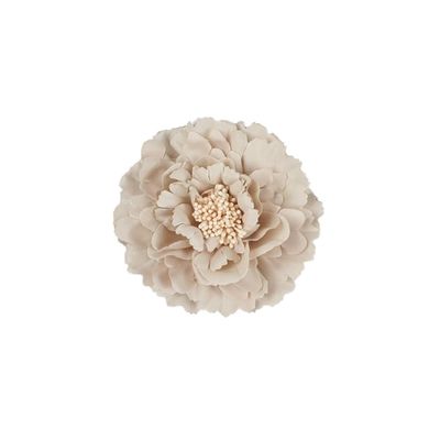 6 Pcs Peony Flower Hair Clips, 4.3 Inch Large Bohemia Peony Flowers Hairpin, Blue Peonies Floral Hair Pins Flower Brooch Hair Accessories for Women(Coffee)