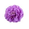 6 Pcs Peony Flower Hair Clips, 4.3 Inch Large Bohemia Peony Flowers Hairpin, Blue Peonies Floral Hair Pins Flower Brooch Hair Accessories for Women(Purple) view 1