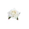 8 Pcs Rose Hair Clip Flower Hairpin, 2.6 Inch Artificial Flower Clips Floral Brooches Pink Rose Hair Accessories for Women Ladies Bridesmaid Vacation Beach,(Beige) view 1
