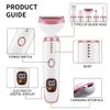 Electric Razors for Women, 5 in 1 Painless Ladies Wet & Dry Body Razors and Facial Hair Remover, Rechargeable Facial and Body Hair Remover for Face Nose Eyebrow Arms Armpit Legs Pubic AreaWhite view 4