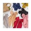 5Pcs Large Bow Hair Clips Oversized Satin Silky Hair Bow Clips with Long Tail Giant Coquette Bows Hair Accessories for Women Girls,(Sky Blue) view 4